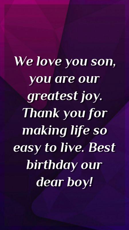 happy 6th birthday son message